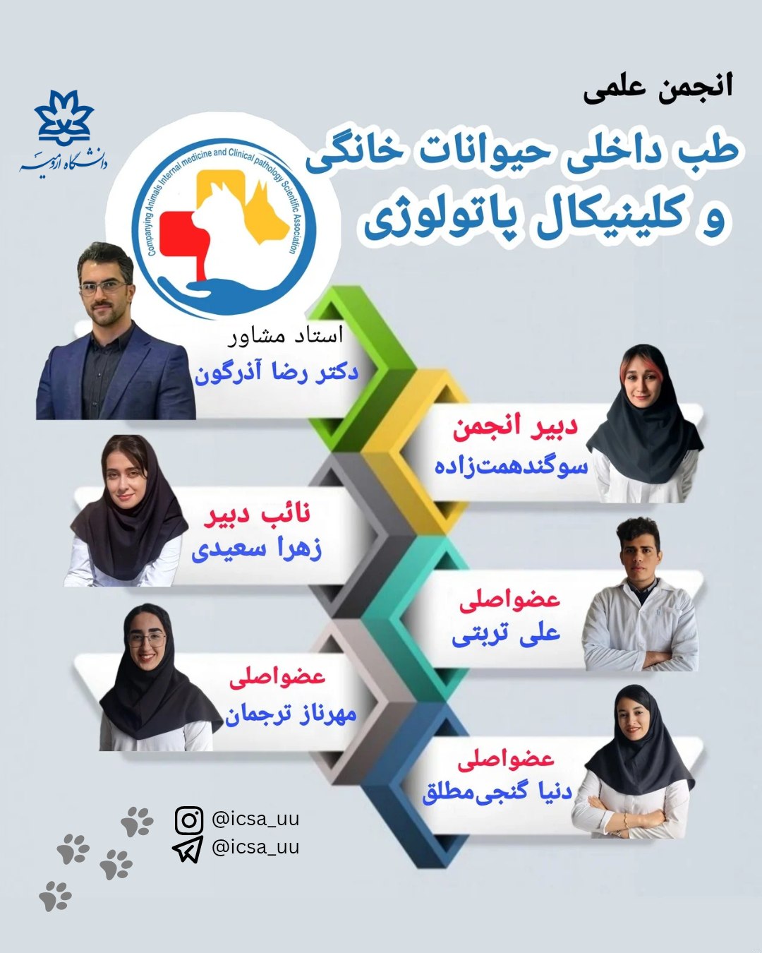 پوستر معرفی طب داخلی و کلینیکال پاتولوژی